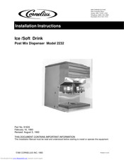 Cornelius 2232 Installation Instructions Manual