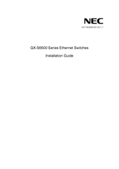 NEC QX-S6632QP Installation Manual