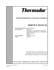 Thermador PRSE36 Service Manual