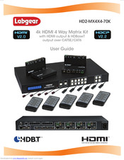 Labgear HD2-MX4X4-70K User Manual