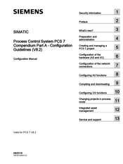 Siemens SIMATIC PCS 7 Configuration Manual