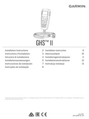 Garmin GHS 11 Installation Instructions Manual