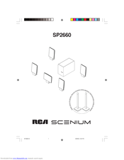 RCA Scenium SP2660 SUB Manual