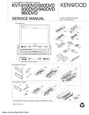 Kenwood KVT-960DVD Service Manual