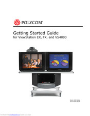 Polycom ViewStation EX4000, FX4000, VS4000 Getting Started Manual