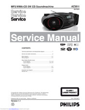 Philips AZ3811/55 Service Manual
