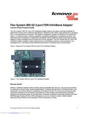 Lenovo Flex System IB6132 Product Manual