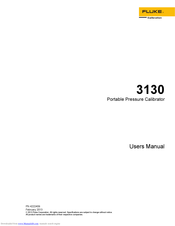 Fluke 3130 User Manual