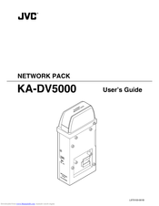 JVC KA-DV5000 User Manual