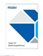 Haier PAD702 Manual