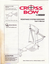 Weider Crossbow 831.153951 User Manual