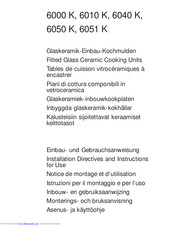 Electrolux 6040 K Instructions For Use Manual