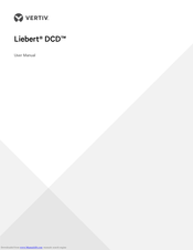 Liebert DCD User Manual