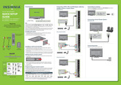 Insignia NS-19E450A11 Quick Setup Manual