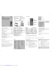 LG GB110 User Manual