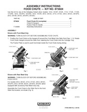 Hobart 2812 Assembly Instructions