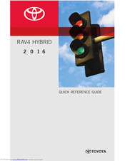 Toyota RAV4 Hybrid 2016 Quick Reference Manual