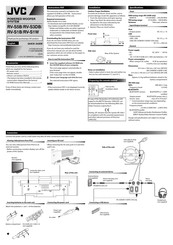 JVC RV-S5B Quick Manual