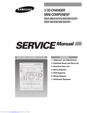 samsung MAX-930 Service Manual