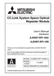 Mitsubishi Electric AJ65BT-RPI-10A User Manual