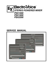 Electro-Voice STEREO POWERED MIXER PSX1000 Service Manual