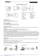 LENCO Sportcam-500 Quick User Manual
