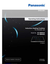 Panasonic KY-B84AG Operating Instructions Manual