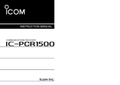 Icom IC-PCR1500 Instruction Manual