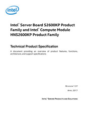 intel S2600KPR Series Product Specifications