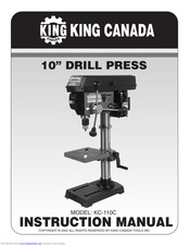 King Canada KC-110C Instruction Manual
