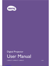 Benq LW890UST User Manual