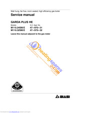 Biasi M110.32SM/E Service Manual