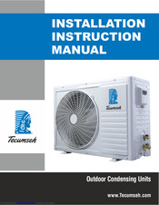 Tecumseh CDU4538EGF-FB Installation Instructions Manual