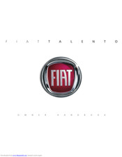 Fiat TALENTO Owner's Handbook Manual