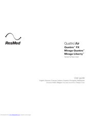 ResMed Mirage Quattro User Manual