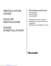 THERMADOR T24UC900DP Installation Manual