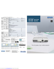 Epson EB-1761W User Manual