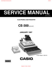 Casio CE-300 (EX-247) Service Manual
