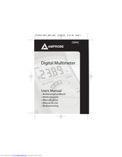 Amprobe DM9C User Manual