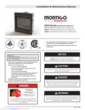 Montigo H34DF Installation & Maintenance Manual