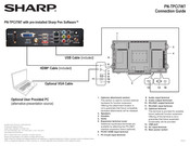 Sharp PN-TPCi7W7 Connection Manual