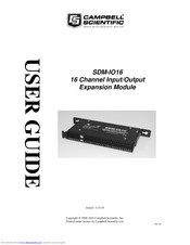Campbell SDM-IO16 User Manual