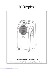 Dimplex DAC12004RC-2 Manual