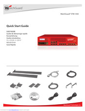 Watchguard XTM 1050 Quick Start Manual