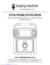 The Singing Machine STVG782BK Instruction Manual