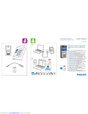 Philips VOICE TRACER DVT1300 Quick Start Manuals