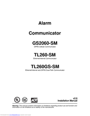 DSC GS2060-SM Installation Manual