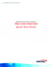 SonicWALL PRO 2040 Quick Start Manual