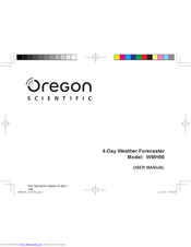 Oregon Scientific WMH90 User Manual