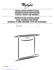 Maytag DU1300XTVS - Tall Tub Dishwasher Installation Instructions Manual